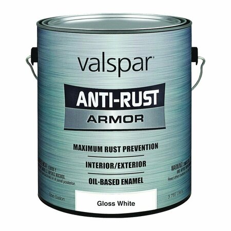 VALSPAR Paint AntiRust Gal Enam GlsWht 044.0021800.007